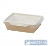 Контейнер 500мл 160х115х45мм "OSQ" ECO OpSalad Blak Edition без окна, корич,карт,