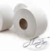 Туалетная бумага 2 сл белая с тиснением с перф-й (1/12) арт120900-130 Млечный путь