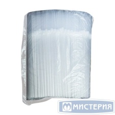 Трубочки 210*5 мм с изгибом  (1/250) прозрачная Мистерия