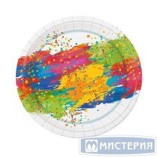 Тарелка d=230мм,"Краски праздника" (1/6*25)  Мистерия