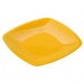 Тарелка квадратная " Желтая" 230 мм (6шт/25уп ) код 183203а